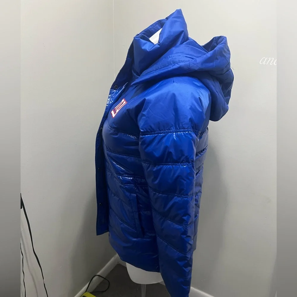 NFL Women's Royal Blue Puffer Jacket - Picture 2 of 8